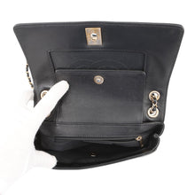 Load image into Gallery viewer, CHANEL Mademoiselle V Stitch ChainShoulder Bag BlackA93083 Leather Size 20
