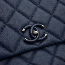 Load image into Gallery viewer, CHANEL ChainShoulder Bag Navy Calf Leather