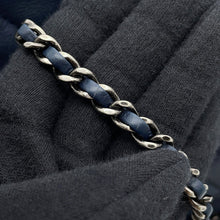 Load image into Gallery viewer, CHANEL ChainShoulder Bag Navy Calf Leather