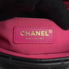 Load image into Gallery viewer, CHANEL Mini Matelasse ChainShoulder Bag BlackAS2380 Lambskin Size 20
