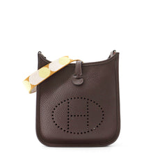 Load image into Gallery viewer, HERMES Evelyne Sangle Ebene Taurillon Clemence Size TPM
