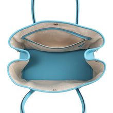 将图像加载到图库查看器中,HERMES Garden Party Turquoise Country Leather Size PM