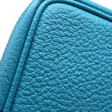 将图像加载到图库查看器中,HERMES Garden Party Turquoise Country Leather Size PM