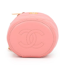 将图像加载到图库查看器中,CHANEL Matelasse Vanity Chain Shoulder Pink Lambskin