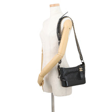 Load image into Gallery viewer, CHANEL Gabriel de CHANEL ChainShoulder Bag BlackA91810 Aged Calf Leather Size Small