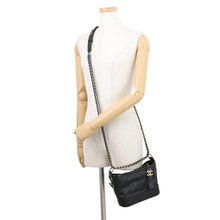 Load image into Gallery viewer, CHANEL Gabriel de CHANEL ChainShoulder Bag BlackA91810 Aged Calf Leather Size Small