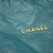 Load image into Gallery viewer, CHANEL CHANEL22 Backpack GreenAS3859 Shiny Calf Leather Size Small