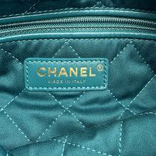 Load image into Gallery viewer, CHANEL CHANEL22 Backpack GreenAS3859 Shiny Calf Leather Size Small