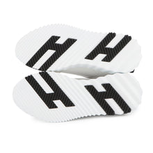 Load image into Gallery viewer, HERMES Bounce Sneakers Black/White Calf Leather suede Size 36