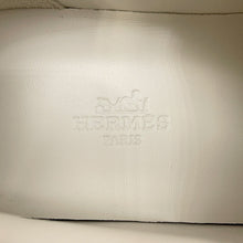 Load image into Gallery viewer, HERMES Bounce Sneakers Black/White Calf Leather suede Size 36