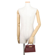 Load image into Gallery viewer, HERMES Mini Kelly 2 Rouge H Veau Madame