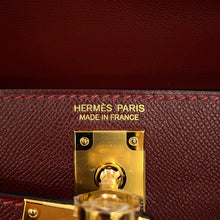Load image into Gallery viewer, HERMES Mini Kelly 2 Rouge H Veau Madame