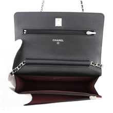 Load image into Gallery viewer, CHANEL Matelasse Classic Chain Wallet BlackAP4241-Y01588-C3906 Caviar Leather