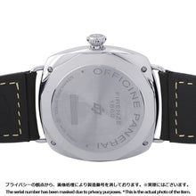 Load image into Gallery viewer, PANERAI Radiomir base logo W45mm Stainless Steel Leather Black DialPAM00753