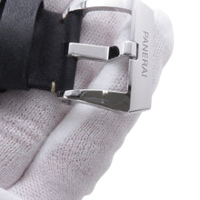 Load image into Gallery viewer, PANERAI Radiomir base logo W45mm Stainless Steel Leather Black DialPAM00753