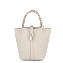 Load image into Gallery viewer, HERMES Picotin Padlock Beton Taurillon Clemence Size PM