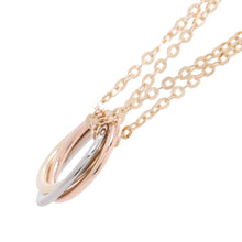 将图像加载到图库查看器中,CARTIER Trinity Necklace Mini ModelB7224851 K18YG K18PG K18WG