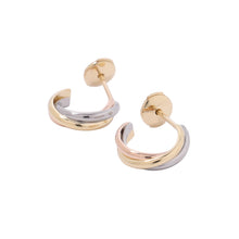 将图像加载到图库查看器中,CARTIER Trinity EarringsB8301540 K18YG K18PG K18WG