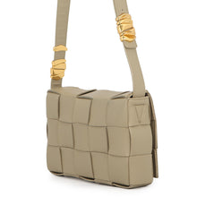 Load image into Gallery viewer, Bottega Veneta Cassette Shoulder Bag Taupe Grey666870VCP111520 Leather