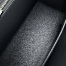 Load image into Gallery viewer, HERMES Kelly Sellier tricolor Ardoise/Black/Blue Hydra Epsom Size 25