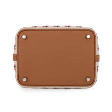 将图像加载到图库查看器中,HERMES Picotin Lock Blanket Gold/Ecru/Fauve/Rose Pop Toile H Swift Leather Size PM