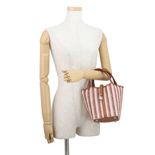 将图像加载到图库查看器中,HERMES Picotin Lock Blanket Gold/Ecru/Fauve/Rose Pop Toile H Swift Leather Size PM