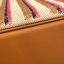 将图像加载到图库查看器中,HERMES Picotin Lock Blanket Gold/Ecru/Fauve/Rose Pop Toile H Swift Leather Size PM