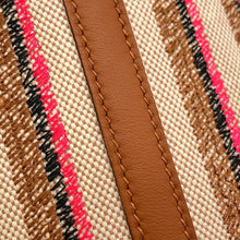 将图像加载到图库查看器中,HERMES Picotin Lock Blanket Gold/Ecru/Fauve/Rose Pop Toile H Swift Leather Size PM
