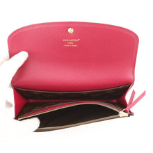 Load image into Gallery viewer, LOUIS VUITTON Portefeuille Emilie FuchsiaM60697 Monogram