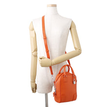 将图像加载到图库查看器中,LOEWE Amazonas OrangeB039L51X06 9100 Leather Size 15
