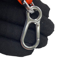 将图像加载到图库查看器中,LOEWE Amazonas OrangeB039L51X06 9100 Leather Size 15