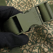 Load image into Gallery viewer, LOEWE Postman Sling Anagram Shoulder Bag Khaki GreenB741Z67X01 4160 Canvas