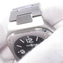 将图像加载到图库查看器中,Bell&Ross BR05 BlackSteel W36mm Stainless Steel Black DialBR05A-S-BL-ST/SST