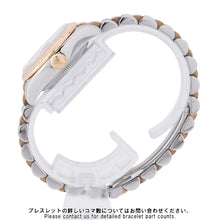 将图像加载到图库查看器中,ROLEX Datejust W26mm Stainless Steel K18PG Violet Dial179171G