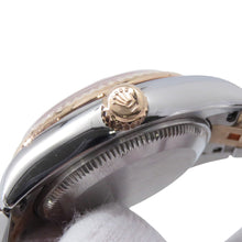 将图像加载到图库查看器中,ROLEX Datejust W26mm Stainless Steel K18PG Violet Dial179171G
