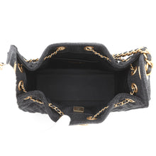 Load image into Gallery viewer, CHANEL CHANEL25 ChainShoulder Bag BlackAS5631 Denim Size Mini