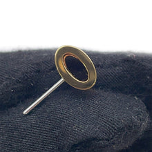 Load image into Gallery viewer, HERMES Pop Ash Earrings Size Mini White Gold Plated Lacquer