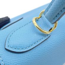 将图像加载到图库查看器中,HERMES Kelly Sellier Celeste Epsom Size 28