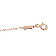 将图像加载到图库查看器中,TIFFANY&Co. T Smile Necklace Size Small60011678 18K Pink Gold