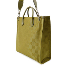 Load image into Gallery viewer, GUCCI Off the Grid 2-Way Tote Bag Green696043 Nylon Leather