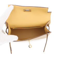 Load image into Gallery viewer, HERMES Mini Kelly 2 Outside Dore Chevre Shamqila