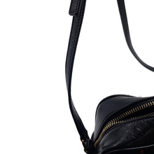 Load image into Gallery viewer, SAINT LAURENT PARIS Lou Camera Shoulder Bag Black/Multicolor612544 Tweed Leather