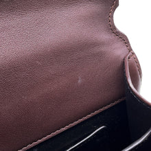 Load image into Gallery viewer, SAINT LAURENT PARIS Cassandra Top Handle 2-Way Shoulder Bag Brown/Multicolor623930 Tweed Leather Size Mini