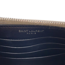 将图像加载到图库查看器中,SAINT LAURENT PARIS Sunset Chain wallet Champagne Gold452157 Leather