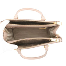 Load image into Gallery viewer, PRADA Saffiano Leather Lux Galleria 2-way Shoulder Bag Jasmin Flower1BA863 Leather Size Medium