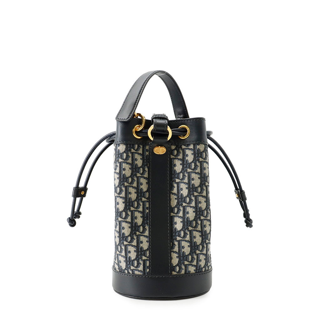 Dior Backpack Oblique Small Leather Canvas Christian Dior Oblique Canvas Backpack – Gold & Beyond main image 4