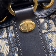 Load image into Gallery viewer, Dior Oblique Bucket Backpack Black/NavyM3350UTZQ Leather Canvas Size Small