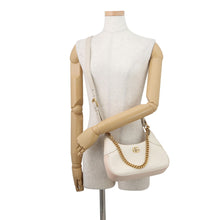 Load image into Gallery viewer, GUCCI Aphrodite 2-Way Shoulder Bag White731817 Leather Size Small