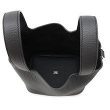 将图像加载到图库查看器中,HERMES Picotin Lock Black Taurillon Clemence Size PM