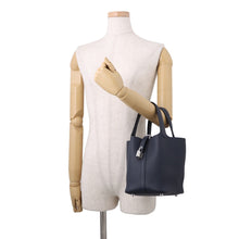 将图像加载到图库查看器中,HERMES Picotin Lock Blue Nuit Taurillon Clemence Size PM